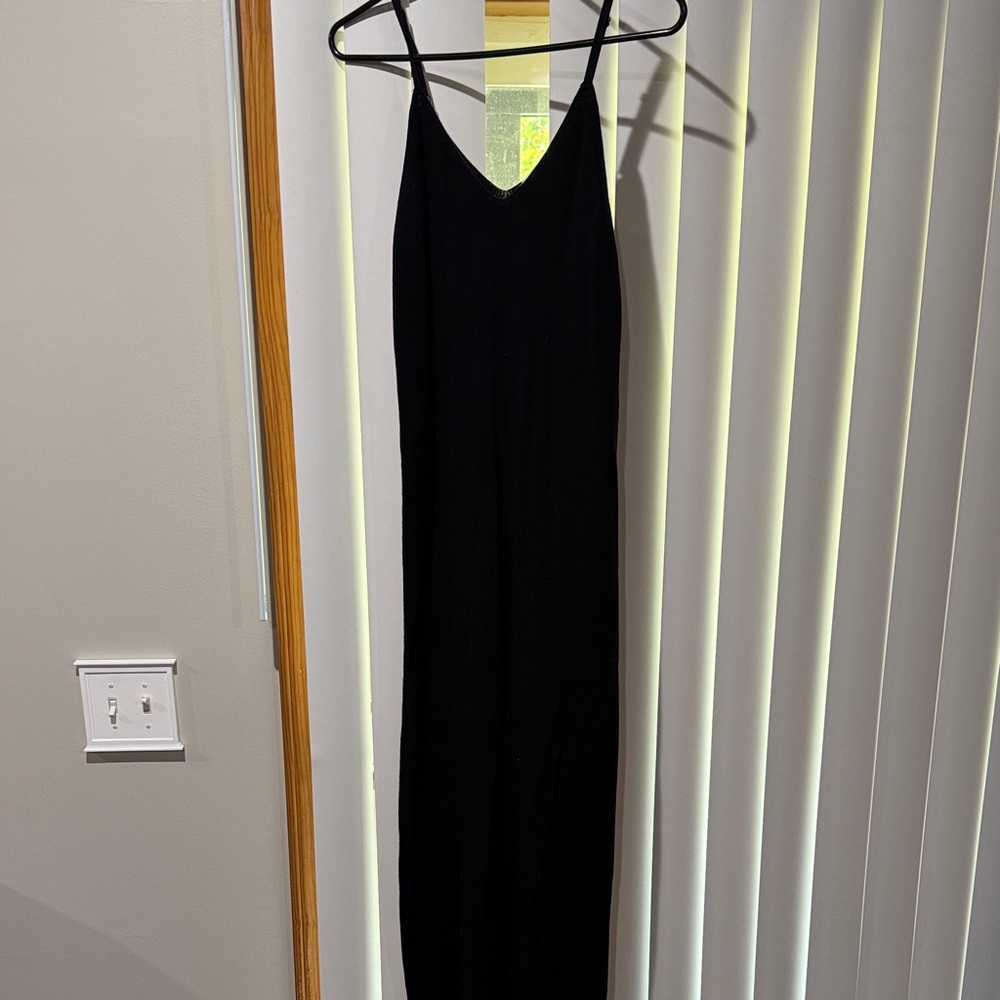 Elegant Black Maxi Dress
